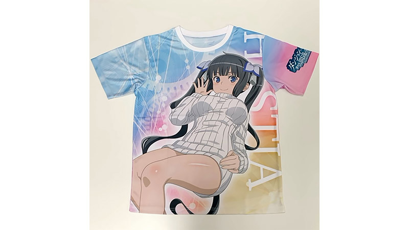 ダンまちⅢ フルグラフィックＴシャツ（2種）