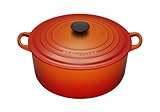 Le Creuset ココット・ロンド 22cm オレンジ