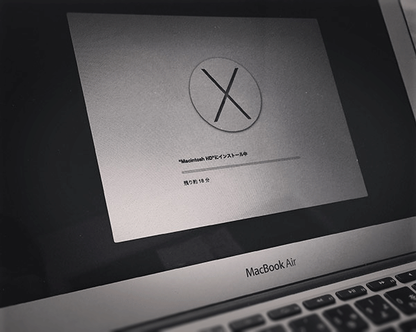 Mac OS X 10.10 Yosemiteをインストールする方法