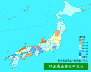 勤労者世帯主の配偶者の収入