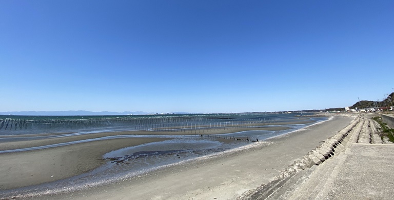 【写真】伊勢湾を望む