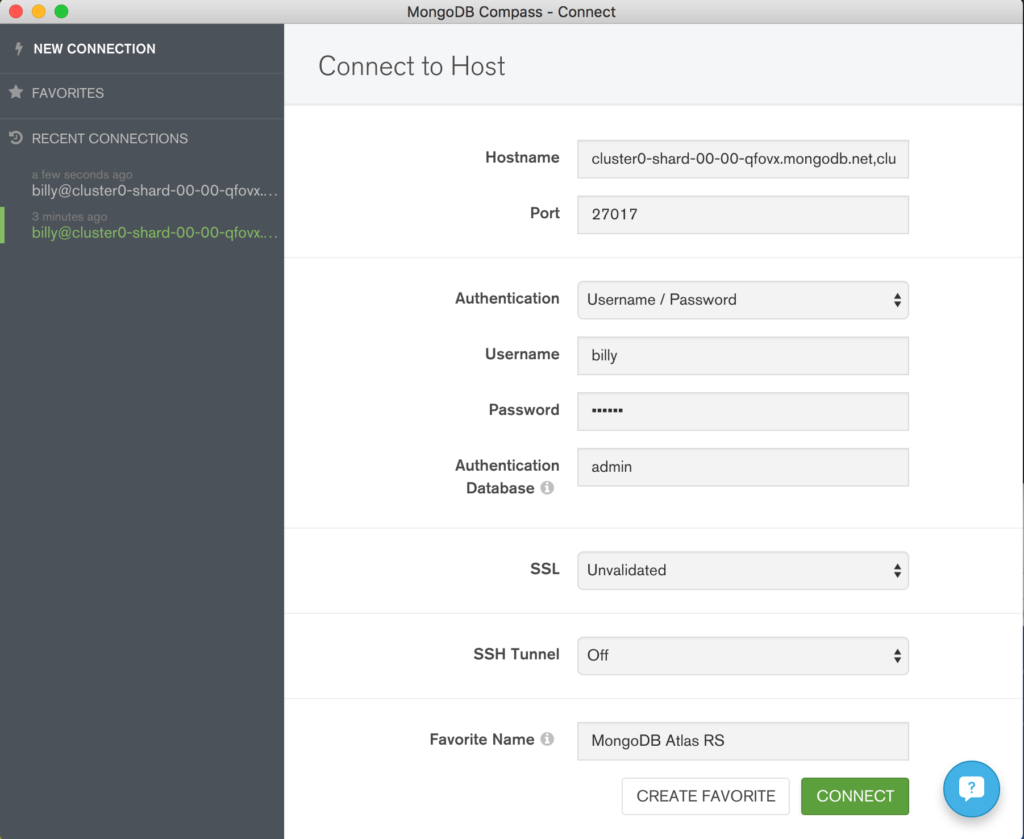 Connect MongoDB Compass to MongoDB Atlas