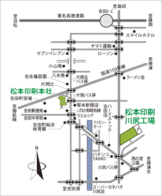 川尻工場/クリエイティブセンター／㈲エムカードマップ