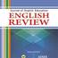 Profile image of English Review:  Journal of English Education