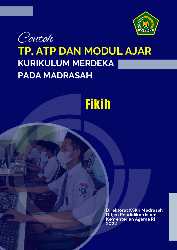 First page of “TP, ATP dan Modul Ajar FIKIH”