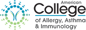 American College of Allergy, Asthma, and Immunology logo