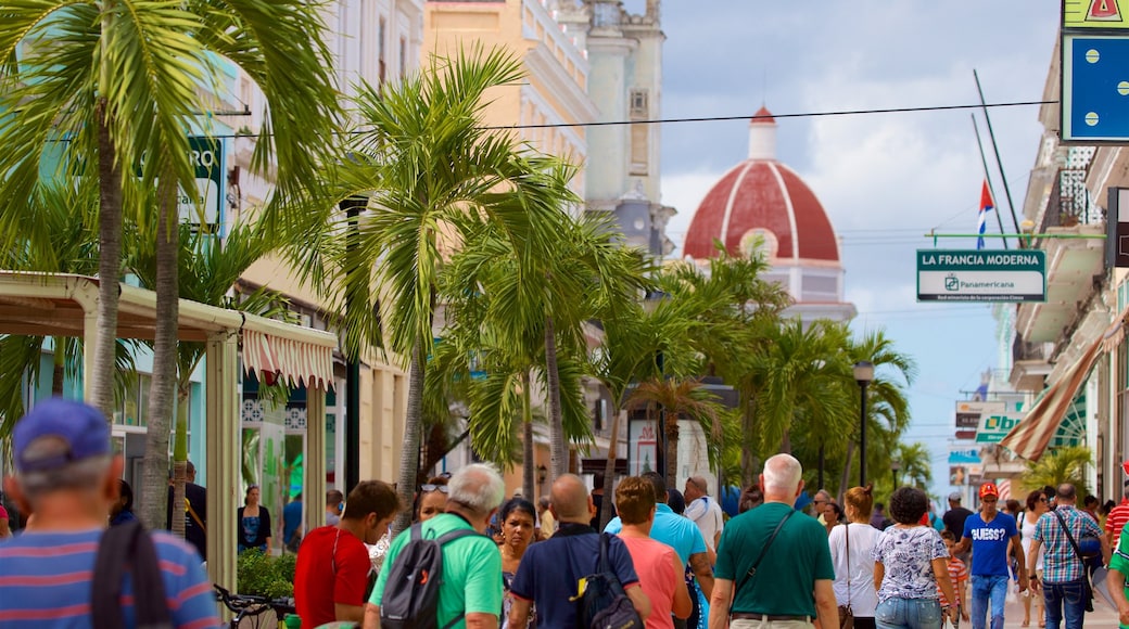 Cienfuegos as well as a large group of people