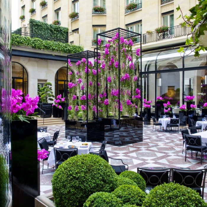 Jardin hôtel Le George V