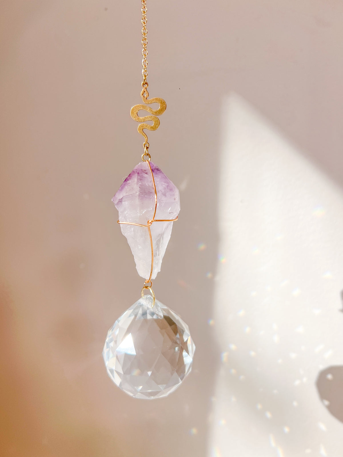 Divine Transformation - Manifesting Suncatcher