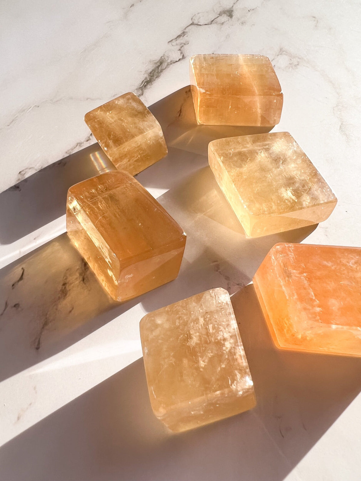 Mini Optical Honey Calcite