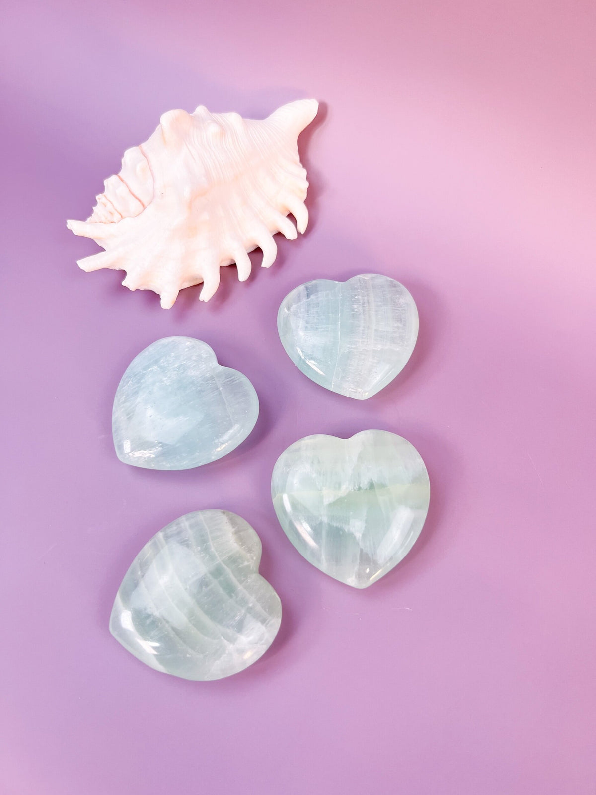 Caribbean Calcite Heart