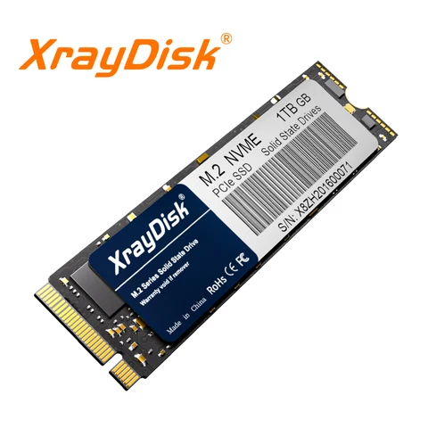 XrayDisk M.2 SSD PCIe NVME 128GB 256GB 512GB 1TB Gen3 * 4 Dysk półprzewodnikowy 2280 Wewnętrzny dysk twardy HDD do laptopa stacjonarnego