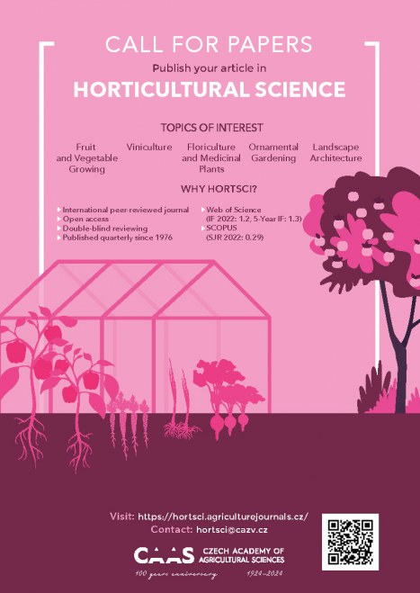 Horticultural Science - Call for Papers