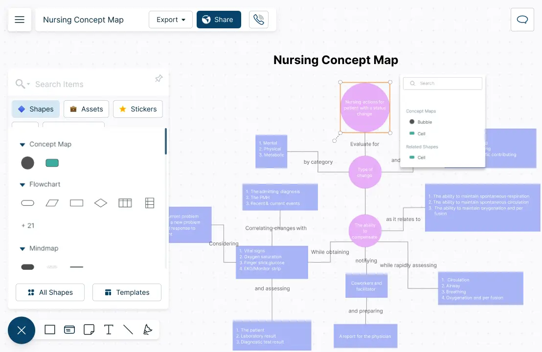 Conceptual map generators free