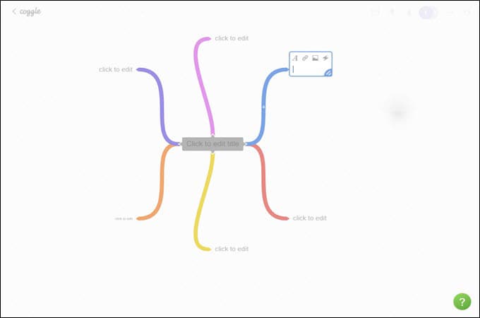 Gumagawa ng mind map online