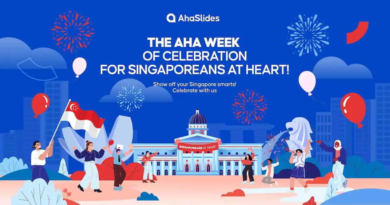 Offisjele oankundiging: AhaSlides fiert Singapore Nasjonale Dei 2024