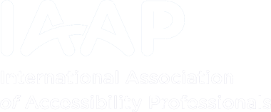 International Association of Accessibility Professionals logo