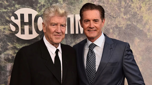 David Lynch and Kyle MacLachlan, photo by Alberto E. Rodriguez/Getty Images