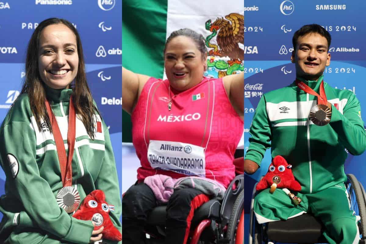 ¿Cuántas medallas lleva México en los Juegos Paralímpicos de París 2024?