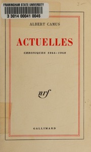 Cover of edition actuellestomeii10000albe