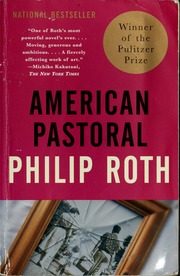 Cover of edition americanpastoral00roth