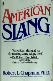 Cover of edition americanslang00robe