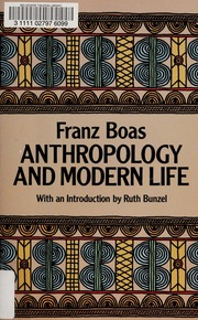 Cover of edition anthropologymode00boas_0