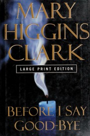 Cover of edition beforeisaygoodby00clar_0