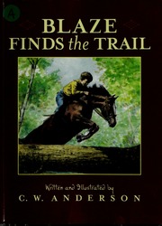 Cover of edition blazefindstrail00ande