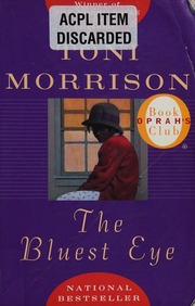 Cover of edition bluesteye0000morr_u4m8