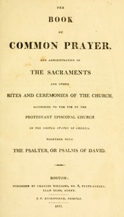 Cover of edition bookofcommonpray00epis