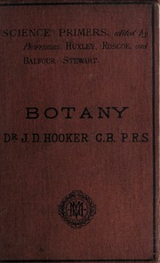 Cover of edition botany00hook