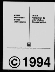 Cover of edition cihm_73463