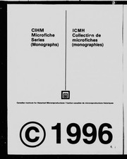 Cover of edition cihm_77715