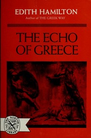 Cover of edition echoofgreece00edit