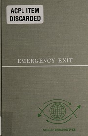 Cover of edition emergencyexit00silo