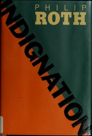 Cover of edition indignation00roth