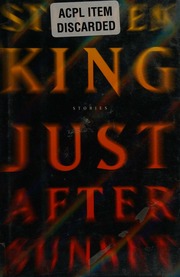 Cover of edition justaftersunsets0000king