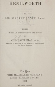 Cover of edition kenilworth00scot_3