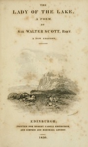 Cover of edition ladyoflakescott00scot