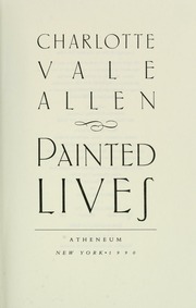 Cover of edition paintedlives00alle