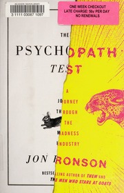 Cover of edition psychopathtestjo00jonr