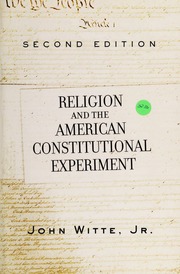 Cover of edition religionamerican0000witt