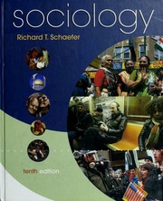 Cover of edition sociology00rich_1