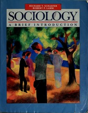 Cover of edition sociologyabriefi00scha