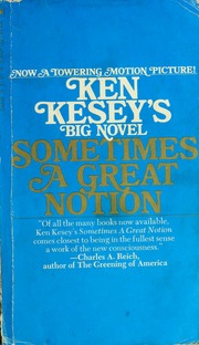 Cover of edition sometimesgreatno00kese