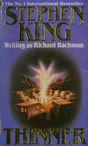 Cover of edition thinner0000king_p8j1