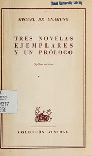 Cover of edition tresnovelasejemp0000unam_e0o0