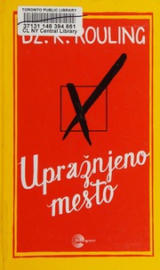 Cover of edition upraznjenomesto0000rowl