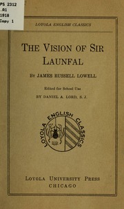 Cover of edition visionofsirlaunf12lowe